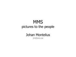 MMS pictures to people