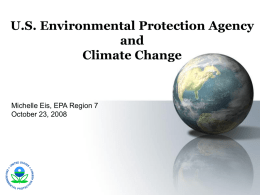 Climate Actions in EU and Globally