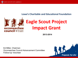 Grant Power Point for Project Impact