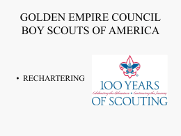 GOLDEN EMPIRE COUNCIL BOY SCOUTS OF AMERICA