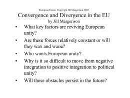 Convergence/Divergence EU
