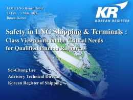 Presentation on Large Tankers(VLCC) to STASCo