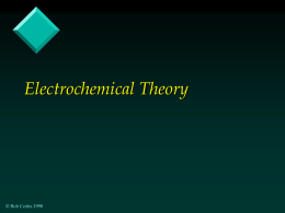 Electrochemical Techniques 1