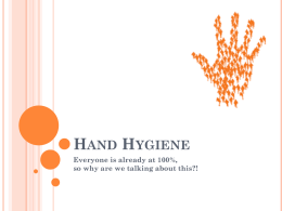 Hand Hygiene - Home | HAI in Minnesota
