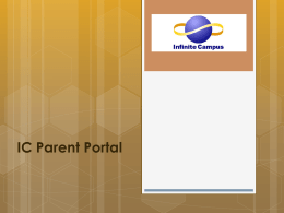IC Parent Portal