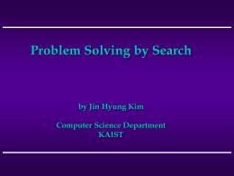 Heuristic Search cs475 lecture note by Jin Hyung Kim