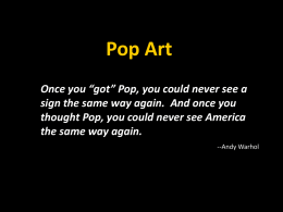 Pop Art
