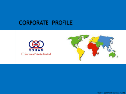 Soham Corporate Profile