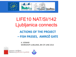 Ljubljanica connects LIFE10 NAT/SI/142