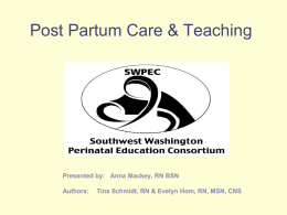 PP Care and Assessment