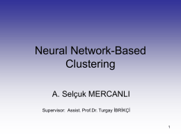 Neural Network-Based Clustering