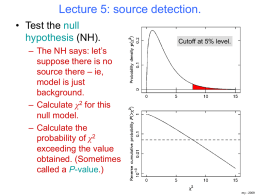 Lecture 1 - Department of Astronomy, University of Cape Town