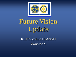 The Rotary Foundation Update