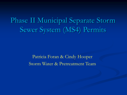 TPDES Storm Water Permitting