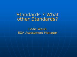Standards for EQA Schemes in Laboratory Medicine