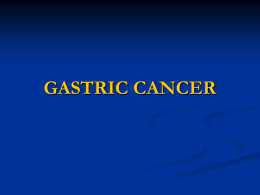 CANCERUL GASTRIC