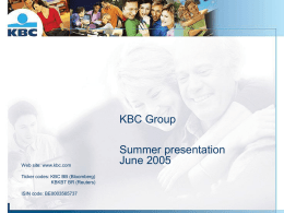 KBC Bank & Insurance Group
