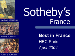 Sotheby - HEC Paris