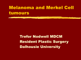 Melanoma and Merkel Cell tumours