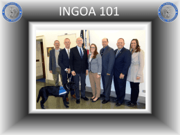 Officer Professional Development ’12 INGOA & NGAUS 101