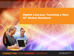 Digital Literacy - PowerPoint Presentation