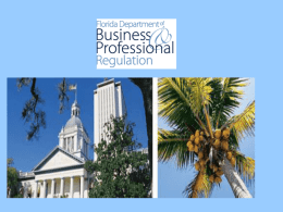 Department of Business and Professional Regualtion Online