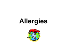 Allergies ppt