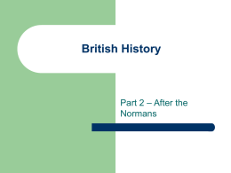British History - Yu Da University