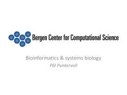 Bergen Center for Computational Science