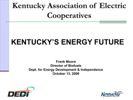 Intelligent Energy Choices for Kentucky’s Future
