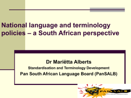 National Language Body (NLB