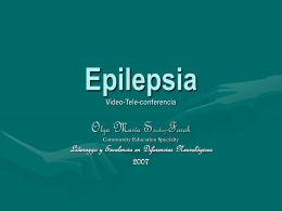 Epilepsia Video-Teleconferencia