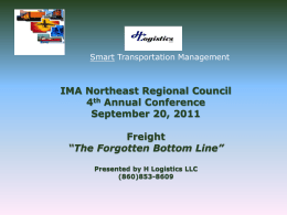 IMA Northeast Regional Council 4th Annual Conference
