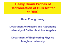 AGS-RHIC User’s Workshop -- Heavy Quark Production at RHIC