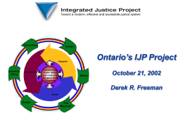IT Showcase IJ Project Update October 5, 1999