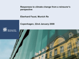 Climate Change and its impact on European Windstorm scenarios
