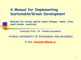 A Manual for Implementing Integrated Groundwater Management