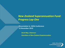 The Start-2002 - New Zealand Society of Actuaries