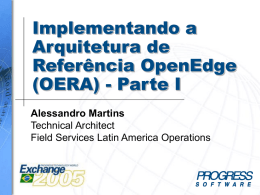 ARCH03: Implementing the OpenEdge Reference Architecture