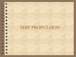 SHIP PROPULSION - Pomorski fakultet u Rijeci