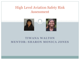 High Level Aviation Safety Risk Assessment