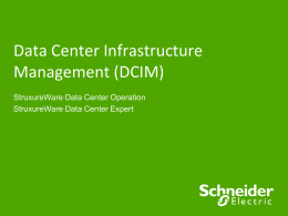 Data center management challenges - Welcome