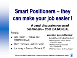 Smart Positioners Introduction