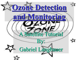 Ozone Detection and Monitoring