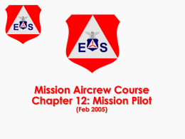 CAP Mission Pilot Course slides