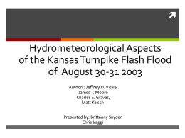 Hydrometeorological Aspects of the Kansas Turnpike Flash