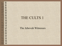 THE CULTS 1