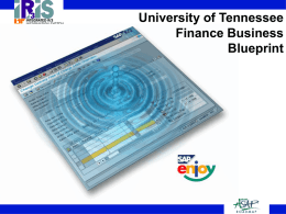 Presentation - University of Tennessee system