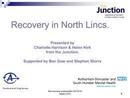 Recovery in N lincs.
