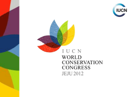 REPERAGE MIAMI - International Union for Conservation of